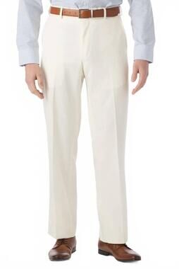 NEW BALLIN dunhill comfort eze micro nano performance gabardine trouser in oyste